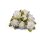 Streublüten, Rosenköpfe, Foam- Schaum- Rosen, 2cm cremeweiss ca. 50 Stück